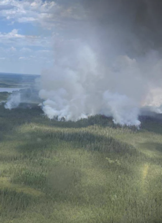   Photo : Ontario Forest Fires/X
