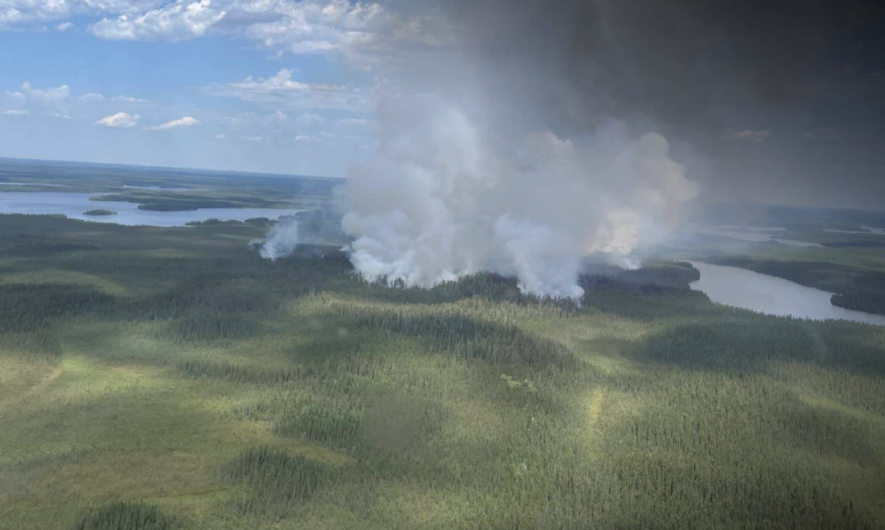   Photo : Ontario Forest Fires/X