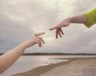 Photo prise en face du lac Johnson et utilisée par Léa pour faire la promotion du film sur les réseaux sociaux. &mdash; Photo de courtoisie