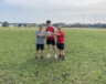 Ces trois jeunes Noah Veilleux, Dayiel Estaque et Étienne Baril, étaient ensemble pour une séance d’exercices sportifs vendredi dernier, en soirée. &mdash; Photo : Ndery Dione