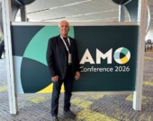 Le maire Roger Sigouin lors de la Conférence annuelle 2026 de l’AMO &mdash; Photo de courtoisie