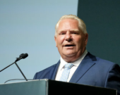 Premier ministre de l'Ontario, Doug Ford &mdash; Photo : Patrick Woodbury/Le Droit