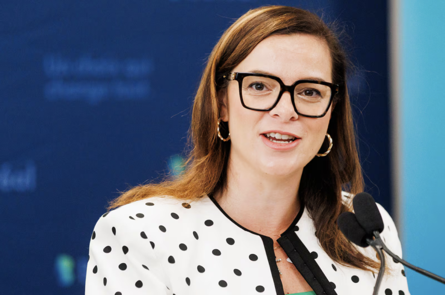 La ministre des Affaires francophone de l'Ontario, Natalia Kusendova-Bashta. &mdash; Photo : Simon Séguin-Bertrand/Le Droit
