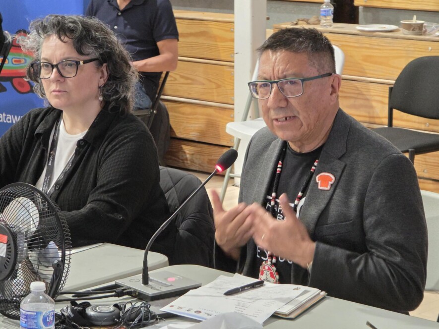 Le Grand Chef de la Nation Nishnawbe Aski, Alvin Fiddler &mdash; Photo : Nishnawbe Aski Nation/Facebook