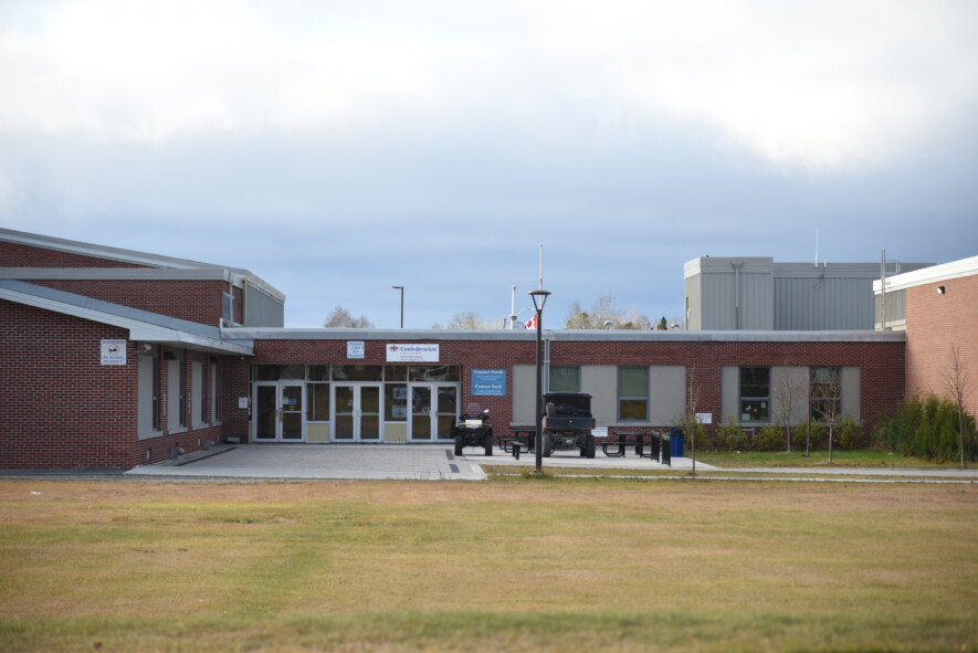 Le nouveau campus de Geraldton, situé au 500, 2e Rue Ouest. &mdash; Photo : Éric Boutilier
