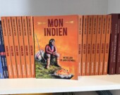 La librairie de Breakwater Books, située sur Duckworth Street, dispose de toute une section consacrée à la littérature jeunesse en français sur ses étagères, notamment Mon Indien et d'autres livres publiés par les éditions Bouton d'or Acadie. — Cody Broderick