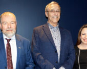 Mario Richard, directeur du département Éducation, Université TÉLUQ, Renald Legendre, professeur émérite, UQAM, et Isabelle Carignan, professeure agrégée, Université TÉLUQ et associée à l’Université Laurentienne &mdash; Photo: Courtoisie