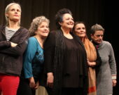 Geneviève Langlois, Esther Beauchemin, Diane Losier, Marie-Hélène Fontaine et Hélène Dallaire. &mdash; Photo : Julien Cayouette