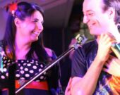 Julie Cyr et Peter Lawryniw lors d’un spectacle pour le Nouvel An &mdash; Photo : Rob Smith 