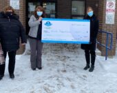 Les Perles du Nord ont adopté deux écoles de Timmins, cette année : Jacques-Cartier et Saint-Gérard. Leurs dons ont permis l’achat de vêtements d’hiver pour les élèves dans le besoin. &mdash; Photos : Courtoisie de Kayla Dillon
