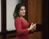 Le déficit de 381 milliards $ annoncé le 30 novembre par la ministre des Finances, Chrystia Freeland, est inquiétant, mais nécessaire selon les partis d’opposition. &mdash; Crédit : Andrew J.Kurbiko – Wikimedia Commons