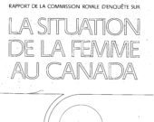 Le 7 décembre 1970, la Commission Bird dépose son rapport. Le document de 540 pages a été largement distribué afin de circuler et d’être lu par le plus grand nombre. &mdash; Crédit : Capture d’écran – Rapport Bird