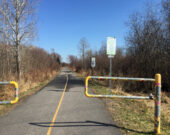 La piste cyclable Kate Pace est asphaltée. &mdash; Photo : Ève Beaudry