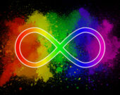 Le symbole représentant la neurodiversité au sein de la communauté 2ELGBTQ+  