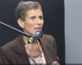 Nicole Guertin a partagé sa vision lors de la célébration de sa vie. &mdash; Photo : Capture d’écran