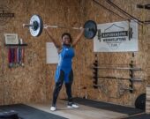 Naza Grant à l'entrainement à Kapuskasing &mdash; Photos : Courtoisie