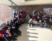 Les élèves de 11e année de la classe de Jennifer Tremblay qui ont participé au projet. &mdash; Photo : Jennifer Tremblay