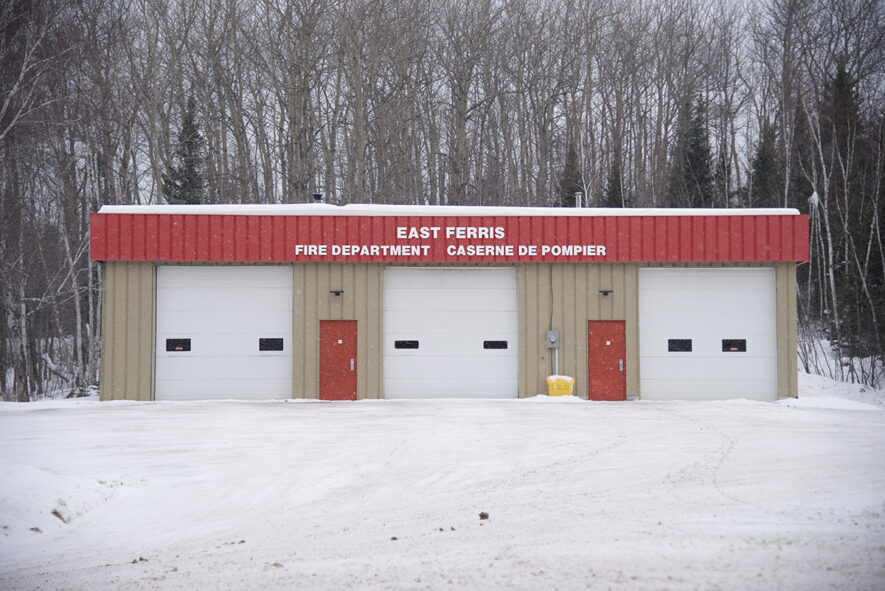 La caserne de pompier à Astorville — Photo : Éric Boutilier