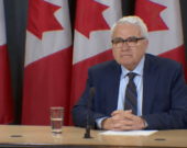 Raymond Théberge, commissaire aux langues officielles du Canada.  — Photo : Capture d’écran – CPAC