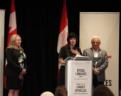 La ministre Ginette Petitpas Taylor lors du Sommet.  &mdash; Photo : Inès Lombardo – Francopresse