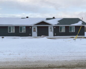 Une maison en construction à St-Charles &mdash; Photo : Courtoisie