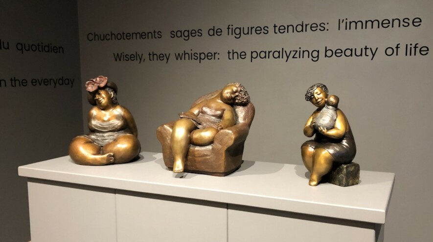 Les œuvres de Rose-Aimée Bélanger peuvent être admirées jusqu'au 21 juillet à la Galerie d'art du Témiskaming. — Photo : Courtoisie