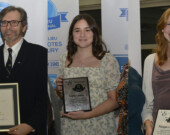 Jacques Babin, récipiendaire du Mérite Horace-Viau, Camie Gareau et Maegan Lavigne, récipiendaire des Prix Jeunesse des Richelieu du Grand Sudbury &mdash; Photos : Courtoisie