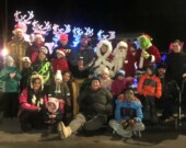 Les participants à Santa’s Valley le 2 décembre.  &mdash; Photo : Kyrielle LeBrun