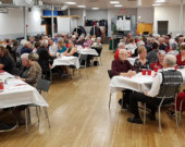 Les participants au souper de clôture des célébrations du 50e du Club.  