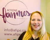 Annick Mondat Allemann est directrice générale d’Actions Femmes I.P.É, un organisme qui représente les femmes acadiennes et francophones de l’Île-du-Prince-Édouard.  &mdash; Photo : Archives La Voix acadienne 