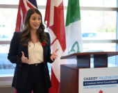 Cassidy Villeneuve. &mdash;  Photo : Éric Boutilier
