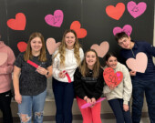 La Saint-Valentin à l’École catholique St-Louis &mdash; Photo : Courtoisie