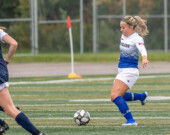 L’équipe féminine Les Cougars du collège Sault.  &mdash; Photo : Site internet Collège Sault