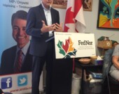 Le député de Nipissing-Témiskaming, Antony Rota. &mdash; Photo : Marc Dumont