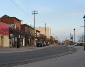 Le centre-ville de North Bay &mdash; Crédit : Éric Boutilier