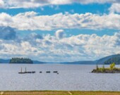 Le lac Témiskaming. &mdash; Photo : Marc Dumont