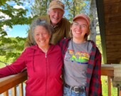 AlgomaTrad: Julie Schryer (gauche), Pat O’Gorman (centre) et Tori Grasley (droite). &mdash; Photo: Isa Michaud