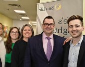  L’ACFO - Région Témiskaming a félicité Sun Life pour l’ouverture de votre nouveau bureau à Temiskaming Shores. &mdash; Photo : Courtoisie