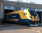 L’arrivée de la première rame du Northland à Toronto. &mdash; Photo : Ontario Northland