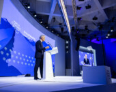 Mark Carney était devant un public qu’il connait bien au Forum économique de Davos. &mdash; Photo : ©2026 World Economic Forum-Ciaran McCrickard – CC BY-NC-SA 4.0