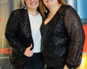 Co-auteures du livre : Lynne Dupuis (à gauche) et Mélanie Rollins. &mdash; Photo : Venant Nshimyumurwa