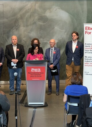 Les élus municipaux réclament des projets d’envergure pour faire du Canada une superpuissance énergétique propre. 
 &mdash; Photo : Courtoisie