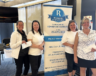 Gagnantes de la joute de 18 trous. De gauche à droite : Karen Thibeault, Jennifer Guénette, Lyne Appleby et Chantal Paquette. &mdash; Photo : Suzanne Fortin