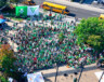Célébrations du 50e anniversaire du drapeau franco-ontarien le 25 septembre, à North Bay. 

 &mdash; Photo : Courtoisie Les Compagnons des francs loisirs 