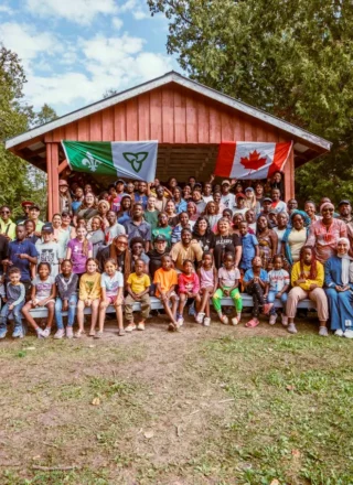 Édition 2025 de Chez-nous, Chez-vous, une initiative du Réseau du Nord. 
 &mdash; Photo : Réseau de soutien à l'immigration francophone du Nord de l'Ontario
