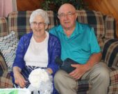 Phyllis Cottreau et Louis Cottreau, lors de leur 65e anniversaire de mariage. &mdash; Norbert LeBlanc