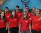 De gauche à droite, en avant : Marissa Williams, Grace Cottreau, Chloe Nickerson et Callie Doucette. En arrière : Cody Fitzgerald, Tristan Cottreau, Andrew Doucet et Baylee Surette. &mdash; Norbert LeBlanc