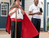 Paul Angus Poirier a été fabuleux cette année dans le rôle de M. l’Escaouette pendant le Festival de l’Escaouette à Chéticamp. &mdash; Michel Soucy Photography