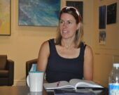 Julie Bissonnette en visite en Clare. &mdash; Richard Landry