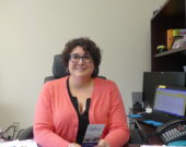 Gwen LeBlanc dans son bureau à Tusket. &mdash; Norbert LeBlanc